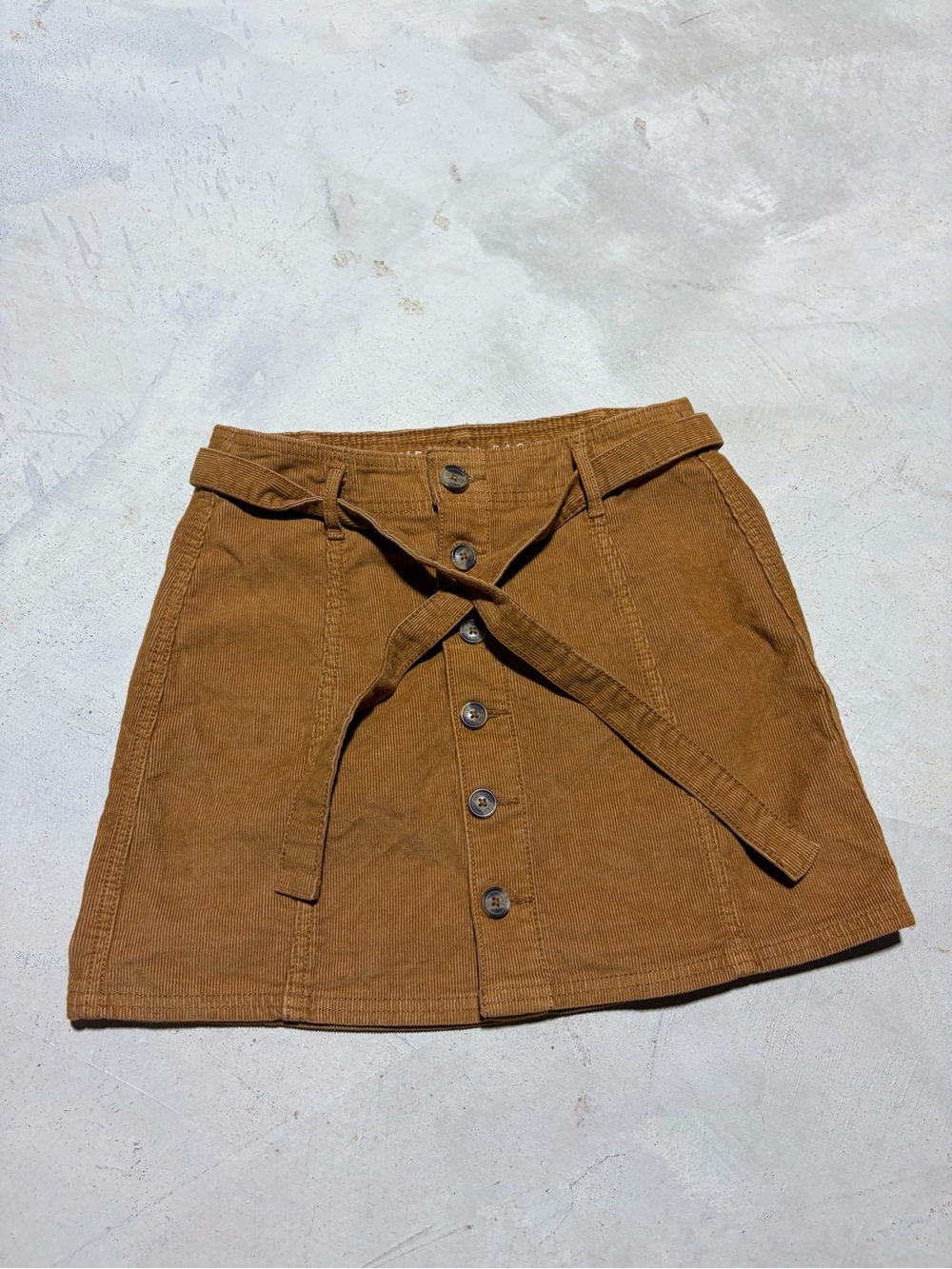 American Eagle hi-rise a-line skirt corduroy 0 regular